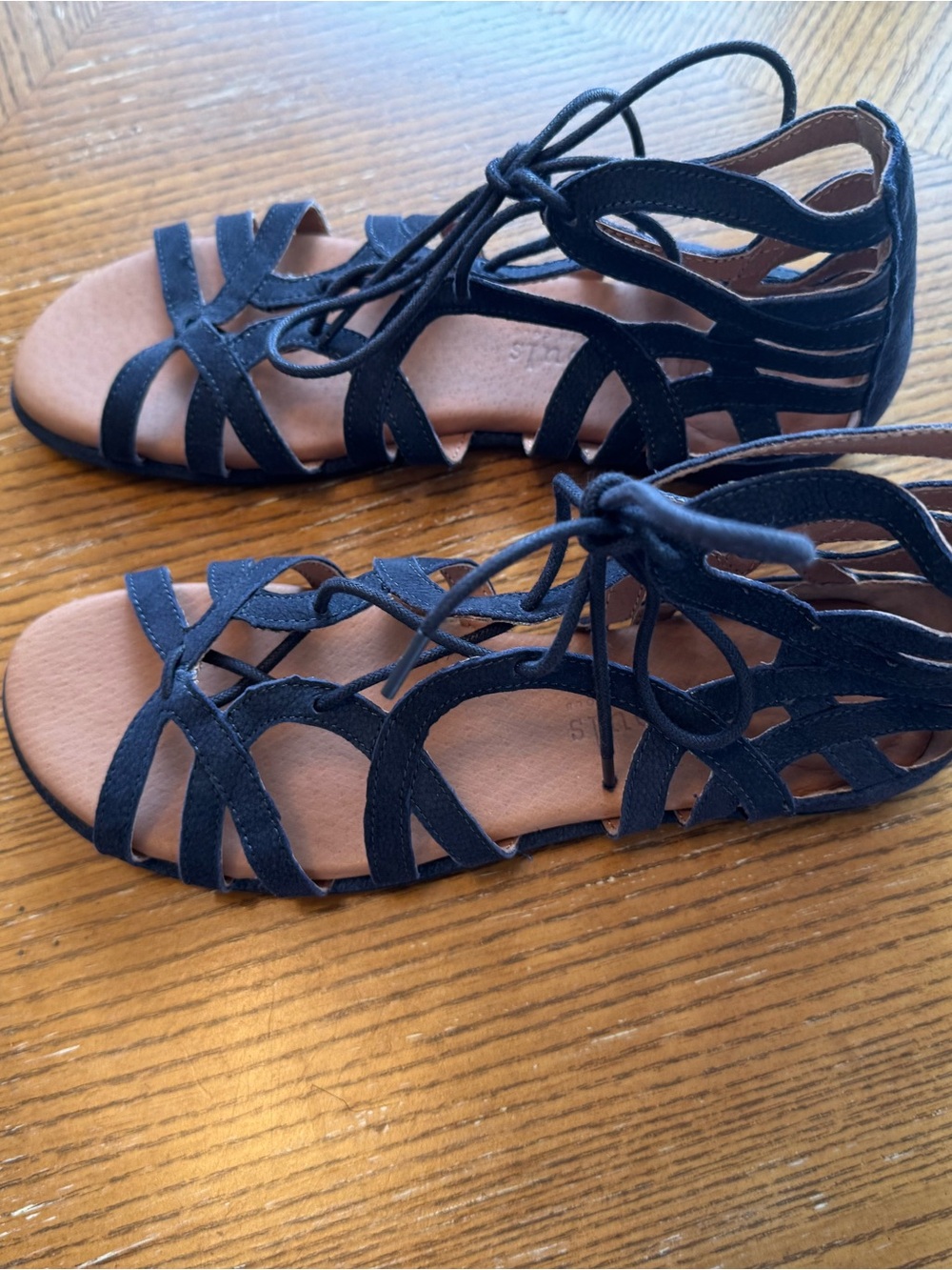 Gentle Souls Gladiator Lace-Up Sandals, size 6.5, NWOT, $60, Orig. price $148.
